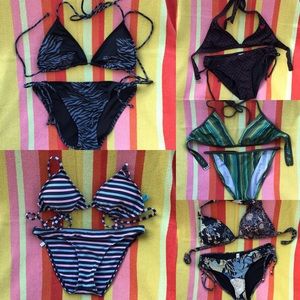Bathing Suit Bundle! Name Brands! 5 Bikinis Lot!